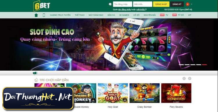 6Bet là gì? 6bet slot chơi liệu có dễ? Link tải 6Betvn - 6bet999 ở đâu? Hãy cùng làm rõ những điều này cùng kênh tin tức Đổi Thưởng Hot.