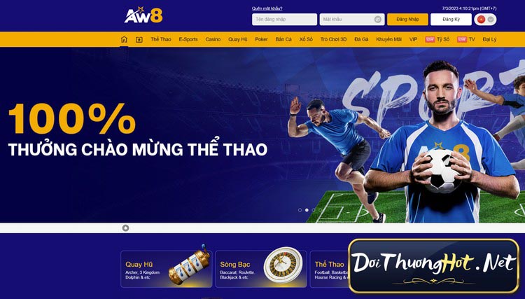 AW8 - Acewin8 là một trong những nhà cái hàng đầu hiện nay. Vậy phiên bản aw8vn có gì? Link tải aw88 ở đâu? Hãy cùng kênh Đổi Thưởng Hot làm rõ ! 