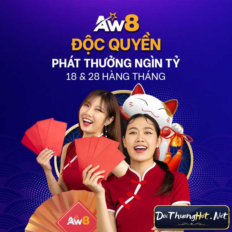 AW8 - Acewin8 là một trong những nhà cái hàng đầu hiện nay. Vậy phiên bản aw8vn có gì? Link tải aw88 ở đâu? Hãy cùng kênh Đổi Thưởng Hot làm rõ ! 