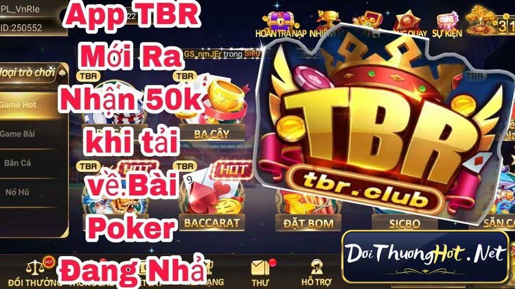 TBR - To Be Rich là cổng game bài dạng dọc rất bắt Trend gần đây. Vậy trong game TBR - To Be Rich có gì? Link tải ở đâu? Cùng Đổi Thưởng Hot làm rõ!