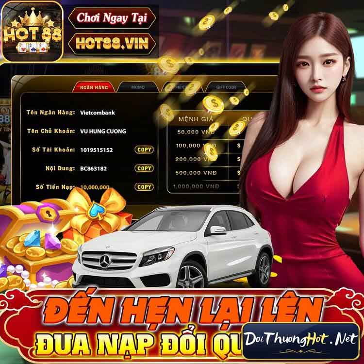 Hot88 - Nhà cái cá cược và đổi thưởng hàng đầu tại Philippines. Đa dạng thể loại game, hỗ trợ nạp/rút tiền nhanh chóng, an toàn, đội ngũ CSKH 24/7.