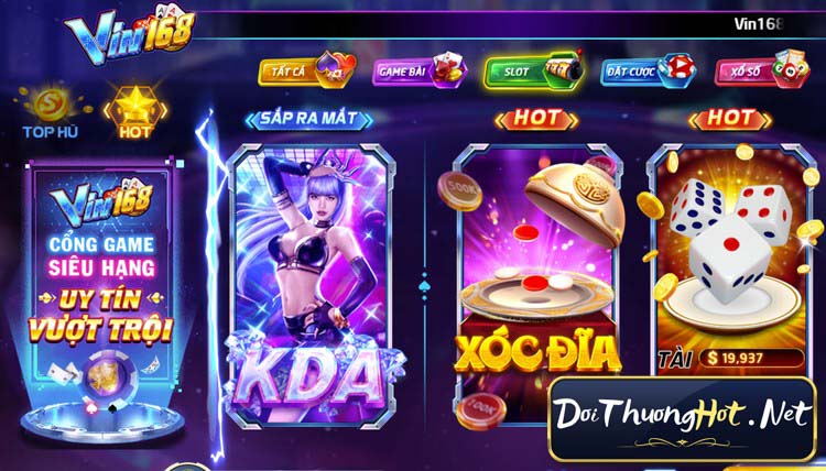 Vin168 Club đang nổi lên là một Casino rất đáng trải nghiệm. Cùng kênh Đổi Thưởng Hot đánh giá nhà cái này  & tìm link tải Vin168 mới nhất nhé.