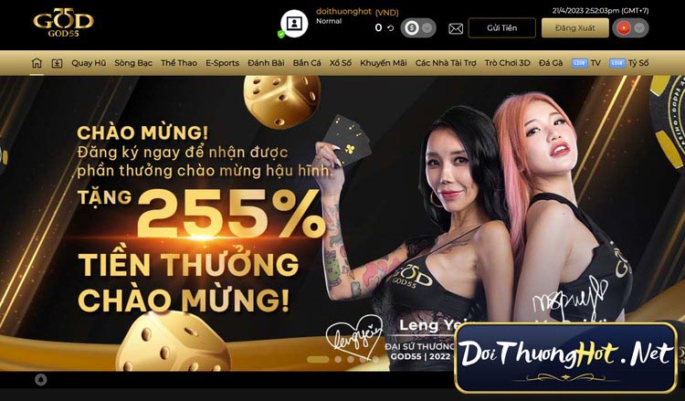 GOD55 - Big Gambling Cung Cấp Trò Chơi Casino Trực Tuyến Hàng Đầu Thế Giới