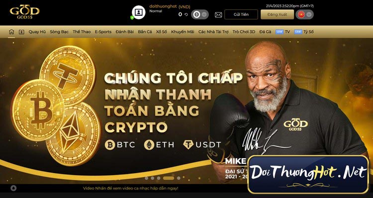 GOD55 - Big Gambling Cung Cấp Trò Chơi Casino Trực Tuyến Hàng Đầu Thế Giới