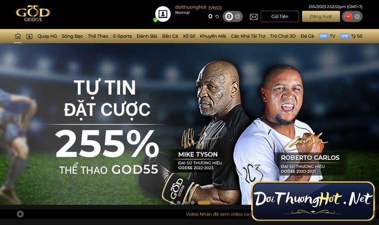 GOD55 - Big Gambling Cung Cấp Trò Chơi Casino Trực Tuyến Hàng Đầu Thế Giới