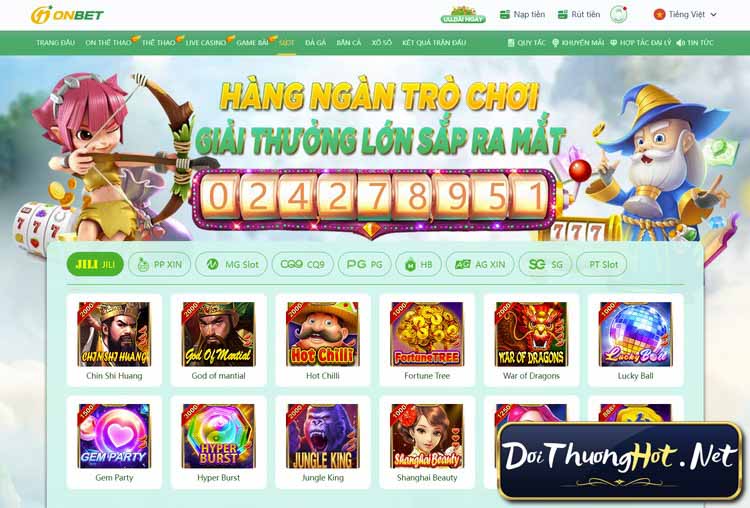 OnBet - Onbet88 là một nhà cái cung cấp các trò chơi đánh bài, casino trực tuyến, thể thao và e-sports. Cùng kênh Đổi Thưởng Hot đánh giá chi tiết!