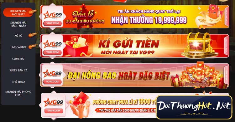 VG99 - Nhà Cái Cá Cược Professional Với Nhiều Ưu Đãi Hấp Dẫn