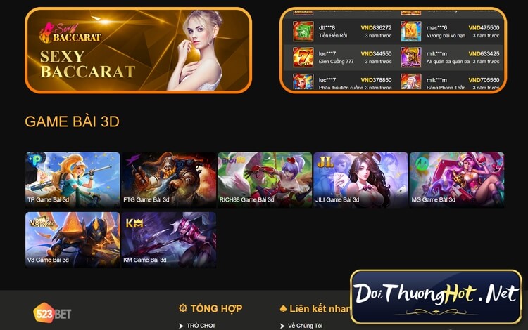 Đánh giá chi tiết về nhà cái 523Bet Casino - Trải nghiệm tuyệt vời, uy tín và đa dạng trò chơi. Khám phá ưu điểm và nhược điểm của 523Bet ngay!