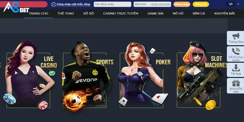 Chơi Cá Cược Nổ Hũ tại A8bet - Hấp Dẫn và Đầy Thách Thức!