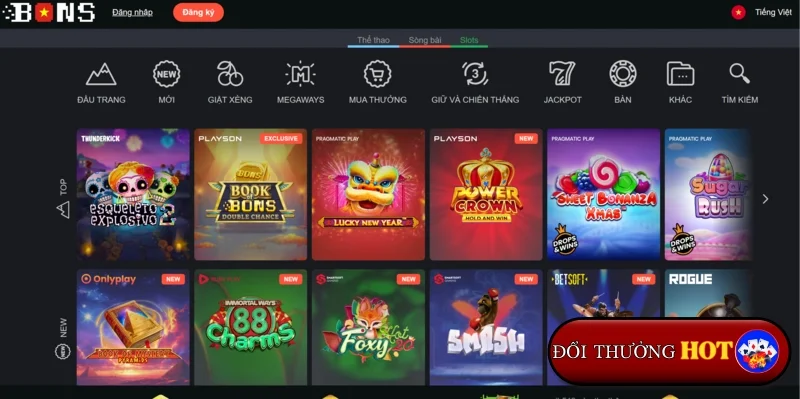 Bons Casino: Bùng nổ đam mê - Thỏa mãn mọi giác quan