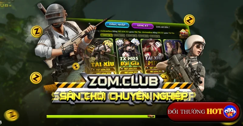 Khám Phá Zom Club - Top 1 Thiên Đường Game Bài Đổi Thưởng