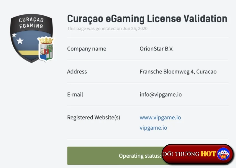 Giấy Phép Gaming Curacao: Tăng Độ "Tín" Cho Các "Sòng" Game Bài Online