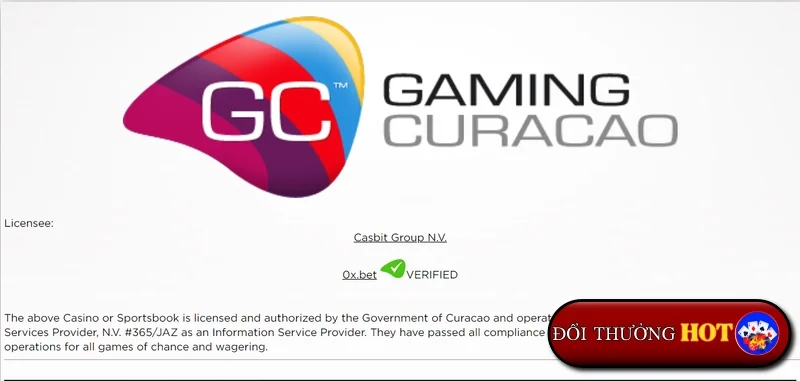 Giấy Phép Gaming Curacao: Tăng Độ "Tín" Cho Các "Sòng" Game Bài Online